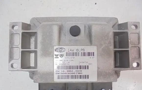 Peugeot 407 Engine control unit/module ECU 9663095780
