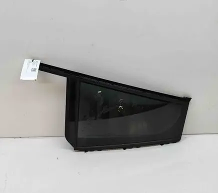 Rear vent window glass