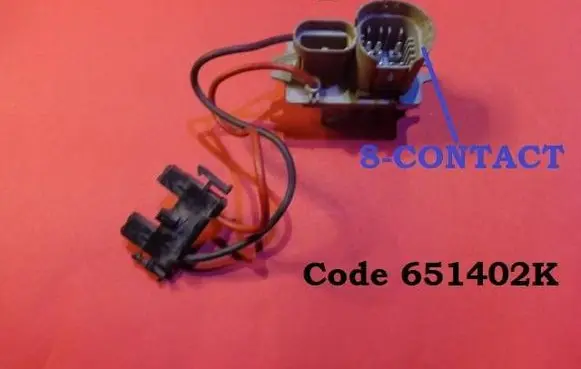 Renault 19 Heater blower motor/fan resistor 651402K