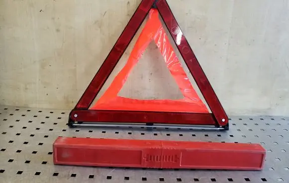 Emergency warning sign