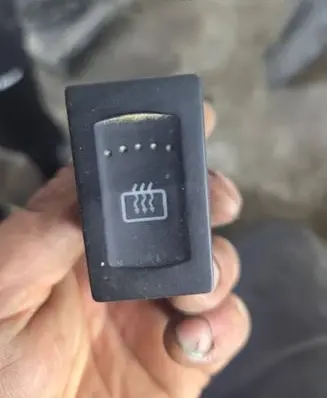 Seat Alhambra (Mk1) Windscreen/window heater switch 7M3959621 PA6GF30 YM2118C621AAW
