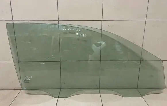 Volkswagen Polo IV 9N3 Front door window/glass (coupe) 43R001476