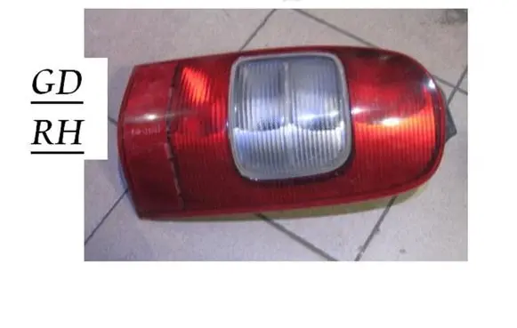 Opel Sintra Rear/tail lights 10406613