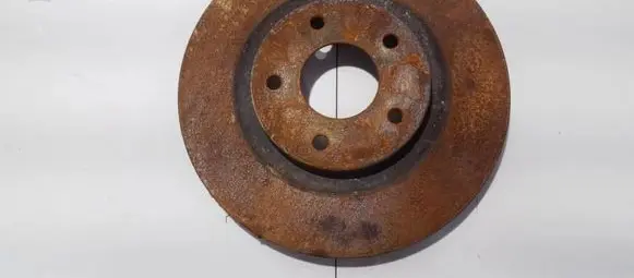 Nissan Qashqai Front brake disc ventiliuojamas