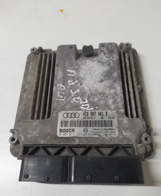 Audi A6 S6 C6 4F Engine control unit/module 4F0907401B 4E0910401H 0281011327