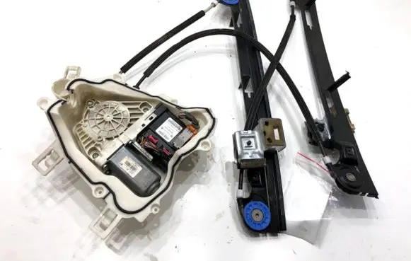 Seat Altea Front door window regulator with motor 1K0959793H