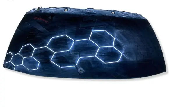 Citroen C4 Grand Picasso Opening tailgate glass 