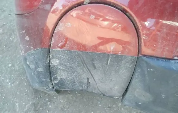 Mazda CX-7 Rear bumper row hook cap/cover 