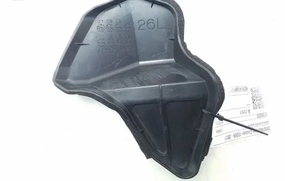Engine bonnet/hood lock trim molding