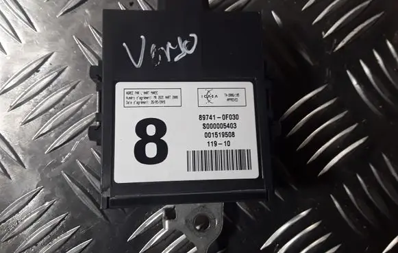 Toyota Verso Other control units/modules 897410F030 00151950811910 S000005403