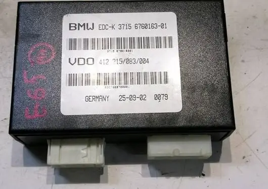 BMW 7 E65 E66 Suspension control unit/module 6760163 412215083004 EDG7022700201