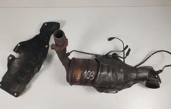 Opel Combo D Catalyst/FAP/DPF particulate filter 55251383