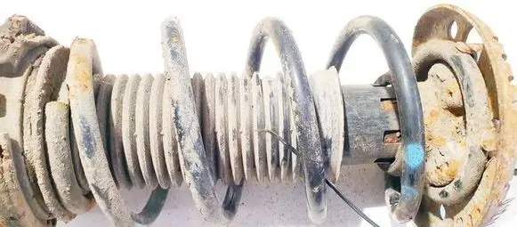Volkswagen Polo IV 9N3 Front coil spring 