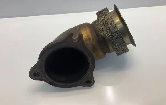 Mercedes-Benz ML W164 Muffler pipe connector clamp 