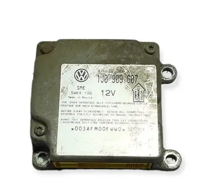 Volkswagen PASSAT B5 Airbag control unit/module 1j0909607