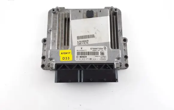 Maserati Ghibli Engine control unit/module 670007350B 0281019675 670007350