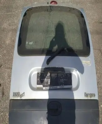 Renault Kangoo I Tailgate/trunk/boot lid pilkas