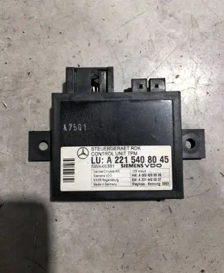 Mercedes-Benz S W221 Tire pressure control unit A2215408045 A0028206526 A2214420337