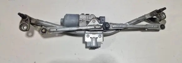 Volkswagen Polo IV 9N3 Front wiper linkage and motor 6Q1955023E