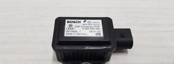 Audi A4 S4 B6 8E 8H ESP acceleration yaw rate sensor 8E0907637A 0265005245 0013926