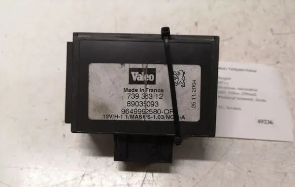 Peugeot 607 Engine control unit/module 9649992580