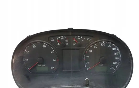 Volkswagen Polo IV 9N3 Speedometer (instrument cluster) 6Q0920823F