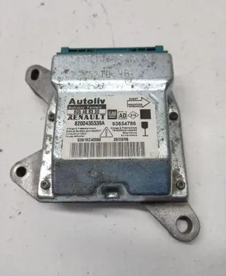 Renault Trafic II (X83) Airbag control unit/module 8200435339A 93854786 8200435339