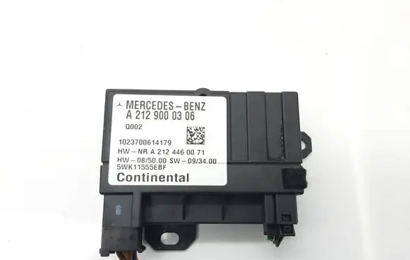 Mercedes-Benz E W212 Fuel injection pump control unit/module A2129000306