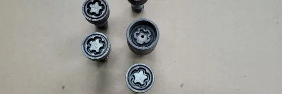 Audi A7 S7 4G Anti-theft wheel nuts and lock 