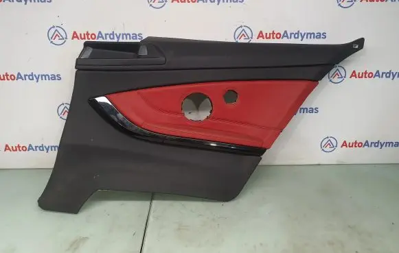 BMW 4 F32 F33 Rear door card panel trim 51437389760 7389760