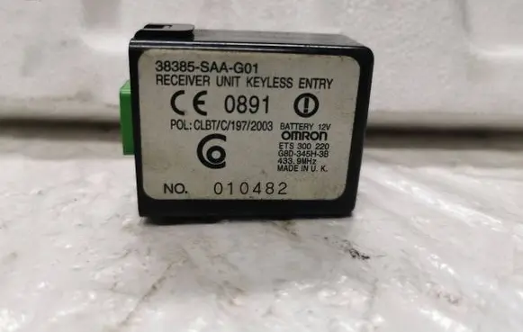 Honda CR-V Immobilizer control unit/module 38385SAAG01 ETS300220 G8D345H3B