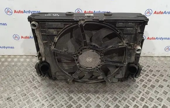 BMW 5 F10 F11 Radiator set 17118509175 17117570100 17517805629