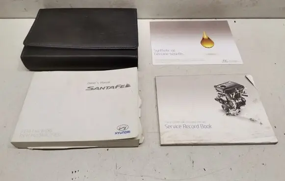 Hyundai Santa Fe Owners service history hand book 