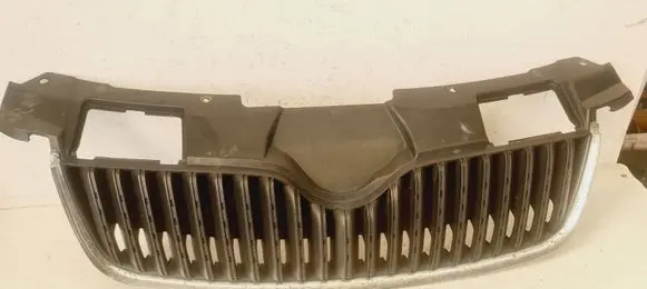 Skoda Praktik (5J8) Front bumper upper radiator grill 5JD853651A 5JD853668A