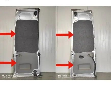Opel Vivaro Coupe rear side trim panel OPELVIVAROA TWOJEAUTOWYSZKOW