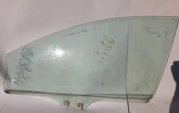 Mazda 2 Front door window glass four-door