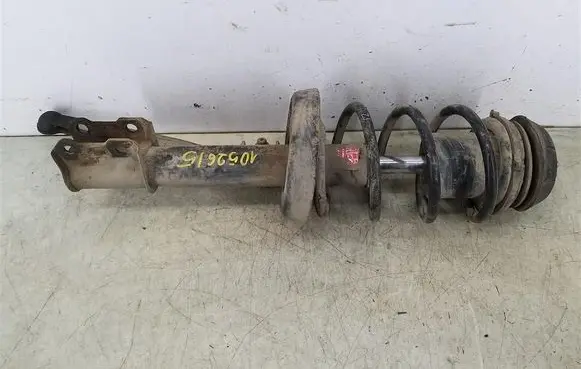 Front shock absorber with coil spring