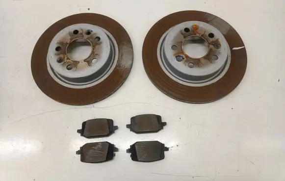 Rear brake disc