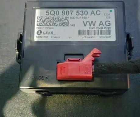 Volkswagen Golf VII Gateway control module brak