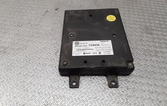 Volkswagen PASSAT B6 Bluetooth control unit module 3C0035729F