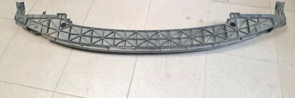 Front bumper foam support bar
