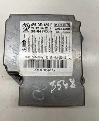 Audi A6 S6 C6 4F Airbag control unit/module 4F0910655A 4F0959655B