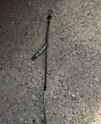 Oil level dip stick