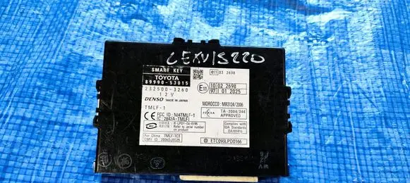 Lexus IS 220D-250-350 Keyless (KESSY) go control unit/module 53015