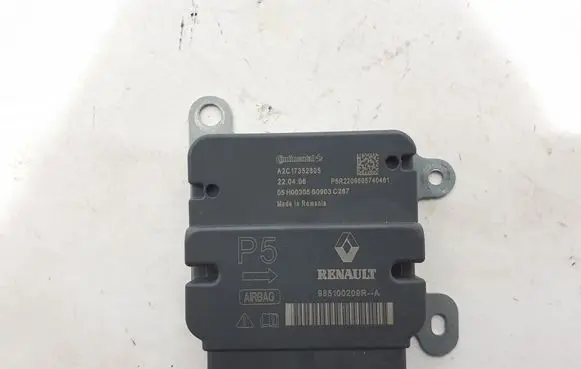 Dacia Duster II Airbag control unit/module 985100209R