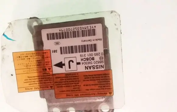 Nissan Almera N16 Airbag control unit/module 988205M304 0285001319
