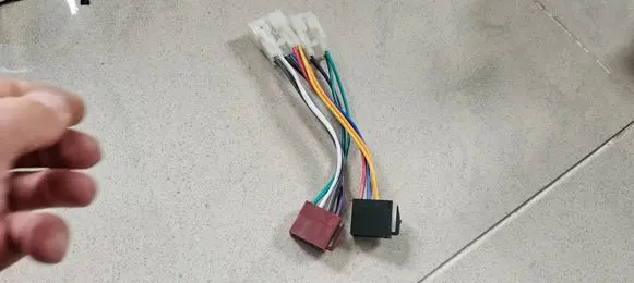 Toyota Auris 150 Sound system wiring loom ISOEURO EUROISO