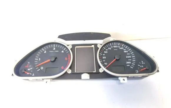 Audi A6 S6 C6 4F Speedometer (instrument cluster) 4F0920931F