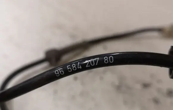 Peugeot 307 ABS rear brake sensor 9658420780