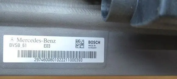 Mercedes-Benz EQE v295 Steering wheel axle A2974600801